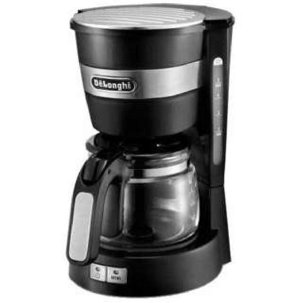 デロンギ(DeLonghi) ドリップコーヒーメーカー 0.65L ブラック アクティブシリーズ 5-6カップ ICM14011J★ d22181b8