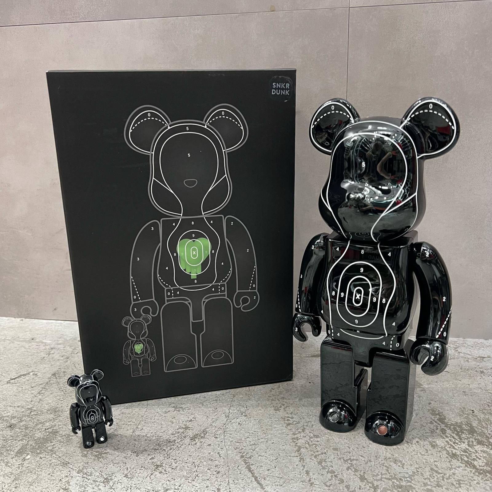 MEDICOM TOY × NEIGHBORHOOD BE@RBRICK 400％ 100％ EMOTIONALLY