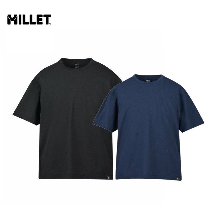 ミレー MILLET メンズ ブリーズメッシュ オーバーTシャツ MIV02182 半袖 Tシャツ 通気性