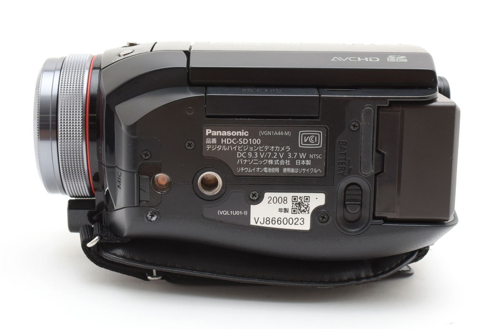 3MOS搭載/動作良好】Panasonic HDC-SD100 ビデオカメラ 【公式】通販サイト