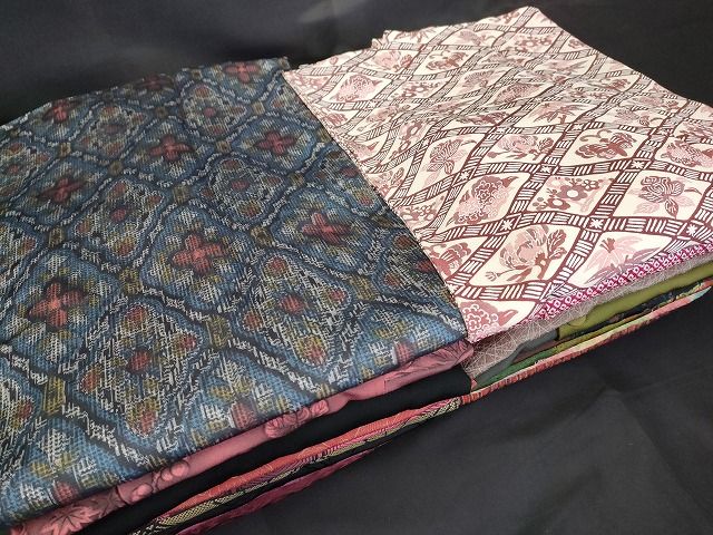 平和屋本店■道行コート まとめて 20点 蝶 花柄 総絞り 着用可能多数 未使用品あり 全て正絹 ppp3838
