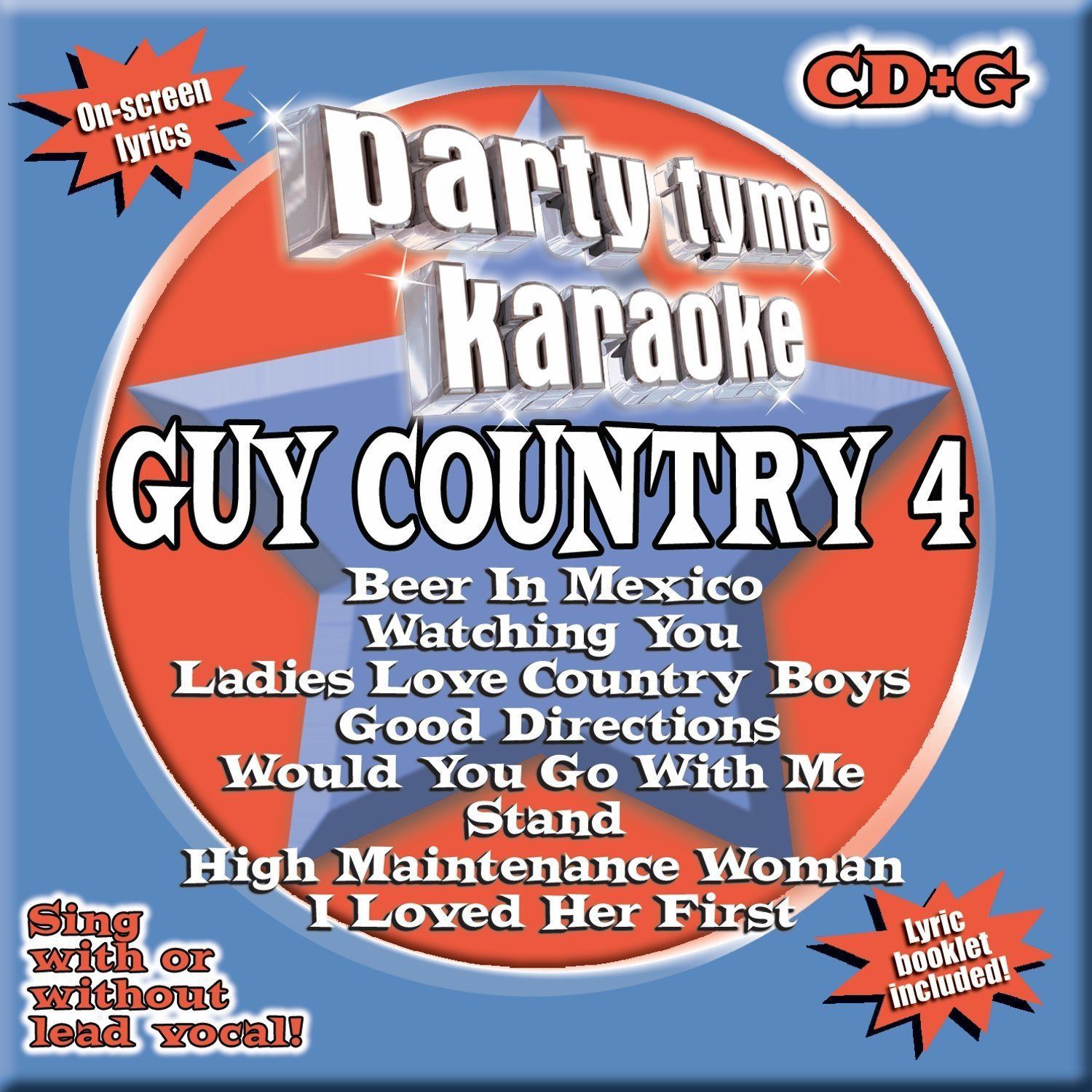 【CD】Party Tyme Karaoke: Guy Country 4