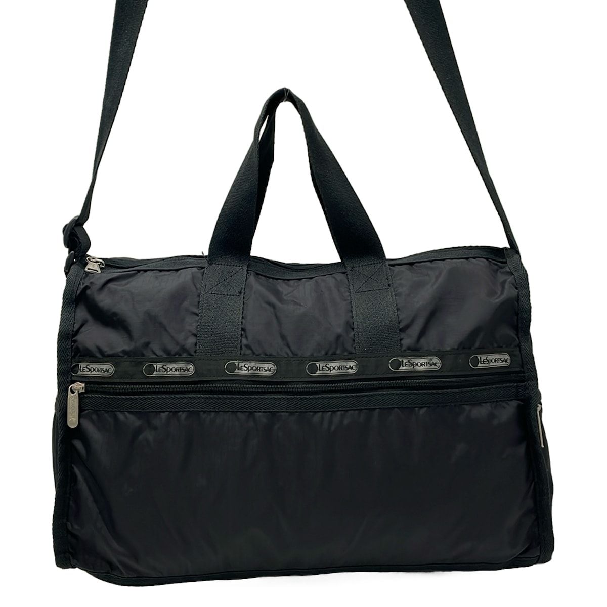 LESPORTSAC(レスポートサック) ボストンバッグ美品 - 黒 - メルカリ