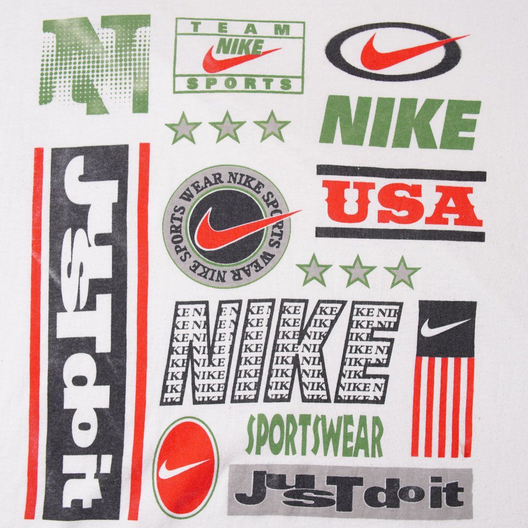90s ナイキ NIKE Tシャツ XL 相当 ホワイト シングルステッチ