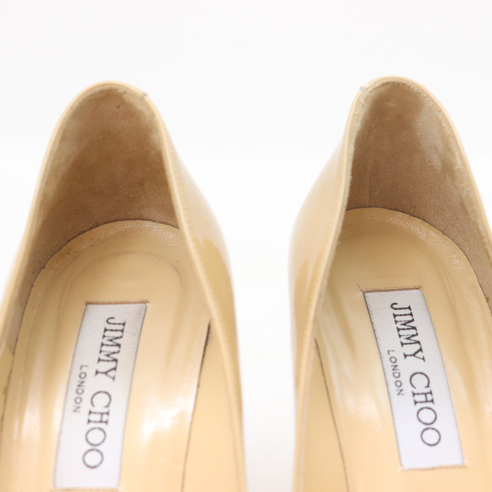 ITXE5V4UMXOS JIMMY CHOO ジミーチュウ エナメル パンプス ヒール 
