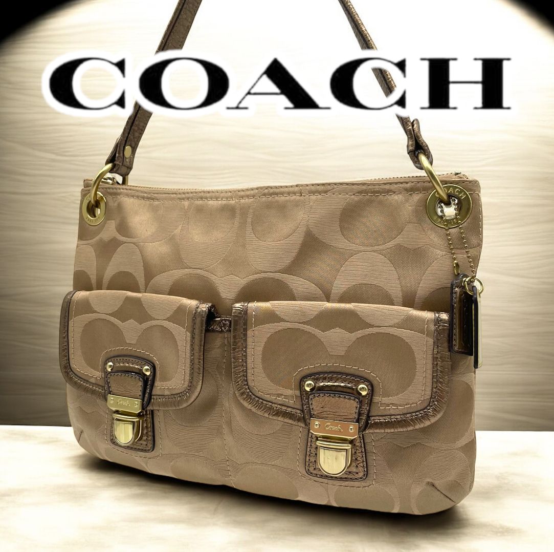 COACH コーチ ショルダーバッグ ハンドバッグ 18982 シグネチャー 