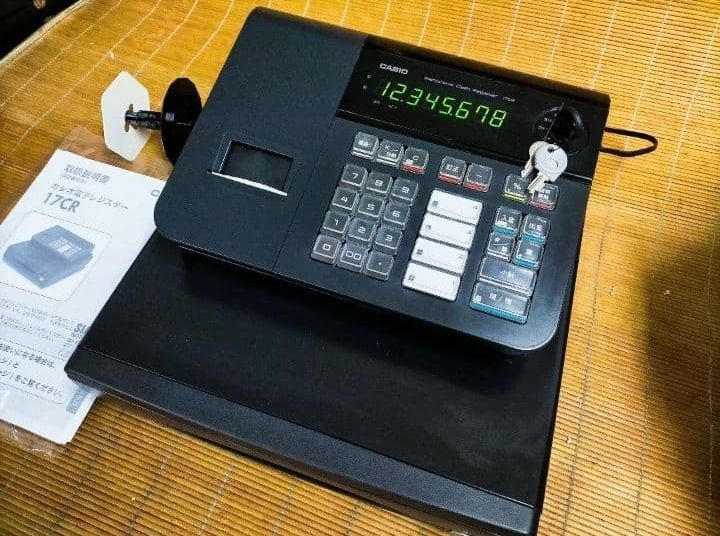 カシオレジスター 17CR 簡単便利特殊 送料込 171709 - メルカリ