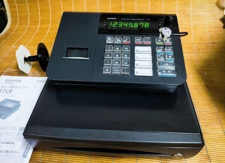 カシオレジスター 17CR 簡単便利特殊 送料込 171709 - メルカリ