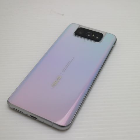 超美品 ASUS Zenfone 7 フリップカメラ健在 パステルホワイト 箱有 ASUS ZenFone 7 SIMフリー パステルホワイト 【公式通販】