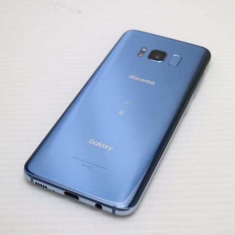 超美品 SC-02J Galaxy S8 ブルー 即日発送 スマホ SAMSUNG docomo 本体
