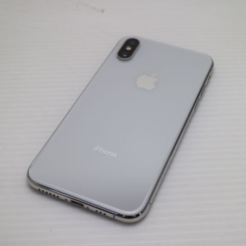 新品同様 SIMフリー iPhoneXS 64GB シルバー スマホ 白ロム 即日発送