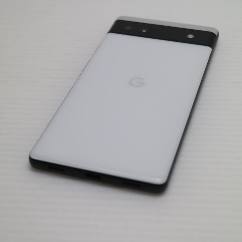 新品同様 SIMフリー Google Pixel 6a チョーク スマホ 白ロム 土日祝