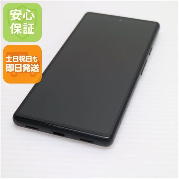 新品同様 SIMフリー Google Pixel 6a チョーク スマホ 白ロム 土日祝