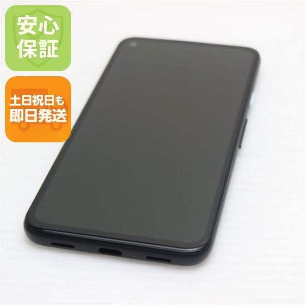 超美品 SIMフリー Google Pixel 4a ブラック スマホ 白ロム 土日祝発送OK 04000