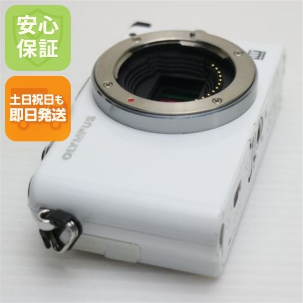 美品 E-PM1 ホワイト ボディ 即日発送 OLYMPUS デジタル一眼 本体 土日
