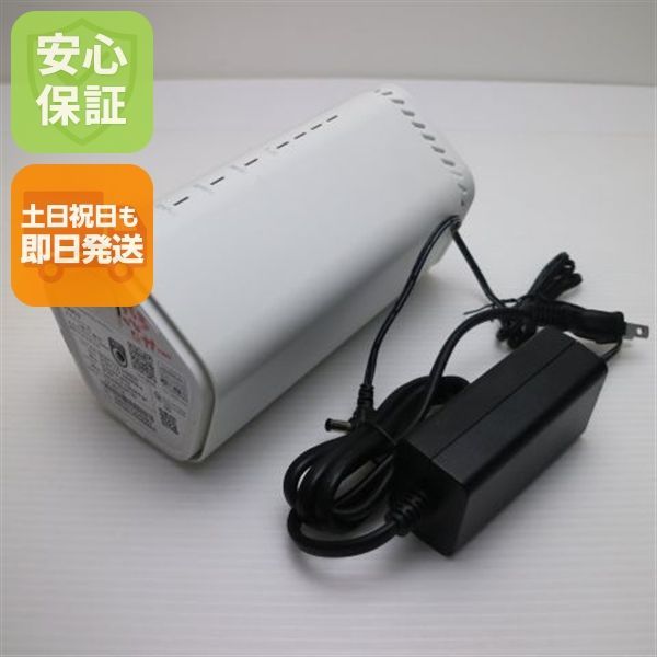 美品 Speed Wi-Fi HOME 5G L12 NAR02 ホワイト スマホ 白ロム 本体 即日発送 土日祝発送OK あすつく 04000