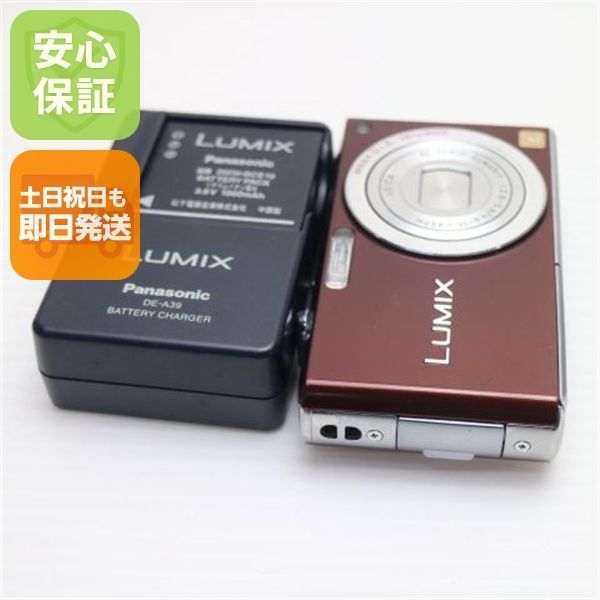 中古 DMC-FX33 ショコラブラウン 即日発送 Panasonic LUMIX デジカメ 本体 土日祝発送OK 04000