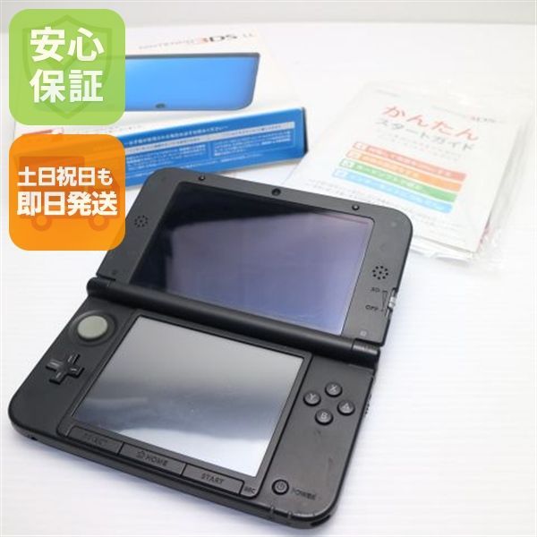 美品 ニンテンドー3DS LL ブルー 即日発送 game 任天堂 本体 土日祝発送OK 04000