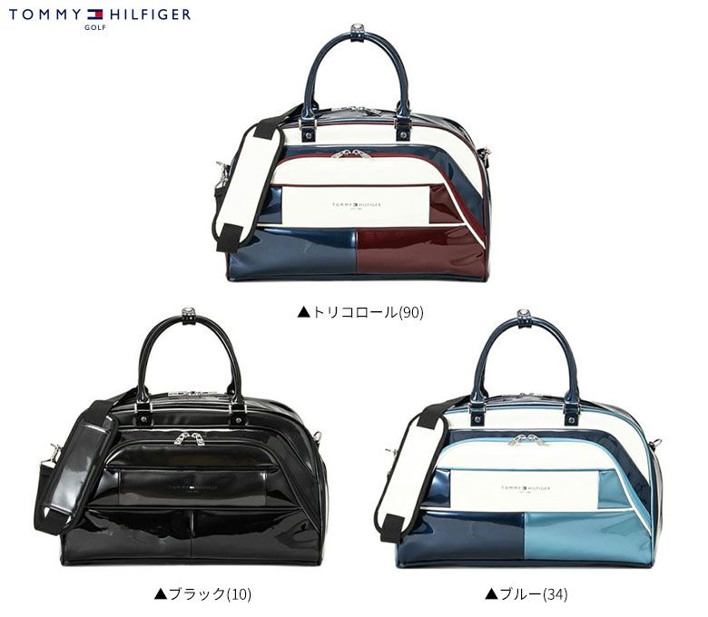 トミーヒルフィガー エナメルスポーツ ボストンバッグ THMG5FB1 - メルカリ
