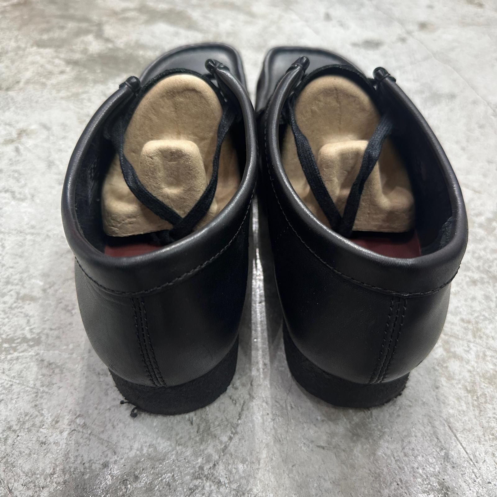 Clarks Wallabee ワラビー レアーシューズ スニーカー クラークス 11826J ブラック 42 26cm （15880M） Clarks Wallabee ワラビー レアーシューズ スニーカー クラークス