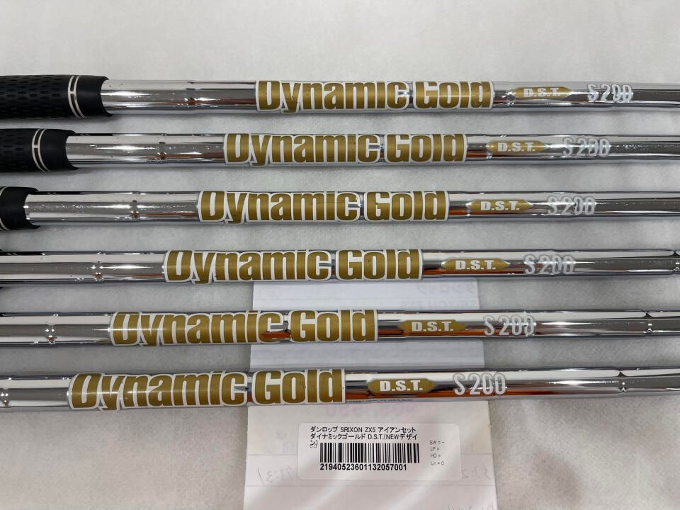 ダンロップ SRIXON ZX5 ダイナミックゴールド D.S.T.(NEWデザイン