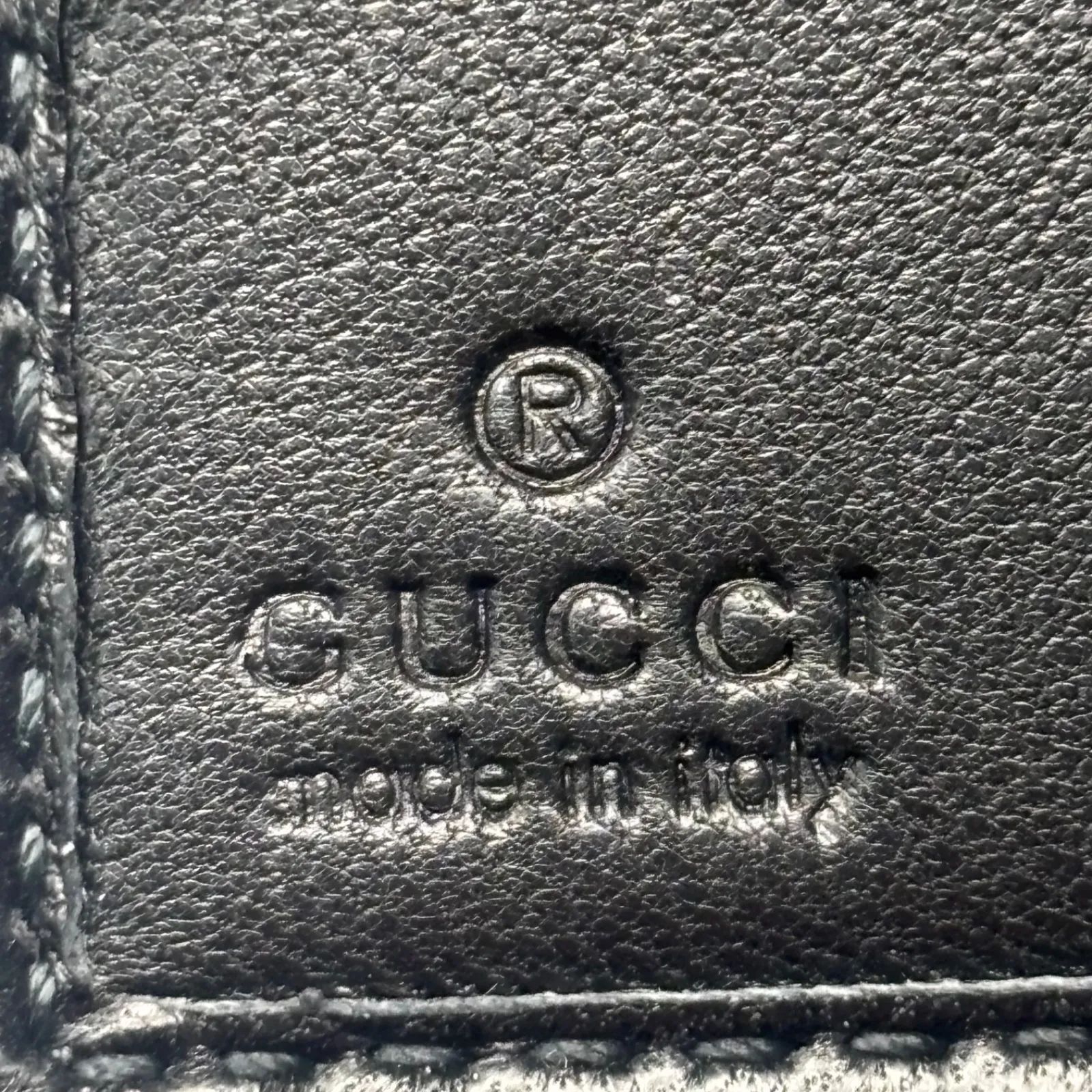 【極美品・未使用】GUCCI(グッチ) レザー ダブルG コンパクトウォレット キルティングレザー 773427 【極美品・未使用】GUCCI(グッチ) レザー ダブルG コンパクトウォレット キルティングレザー 773427