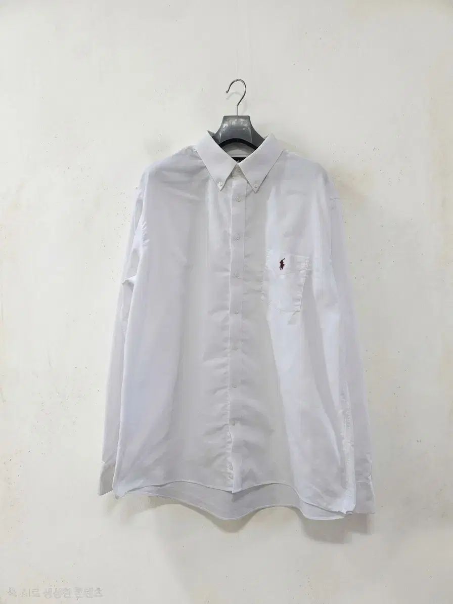 ポロラルフローレン クラシックフィット 白 シャツ XL