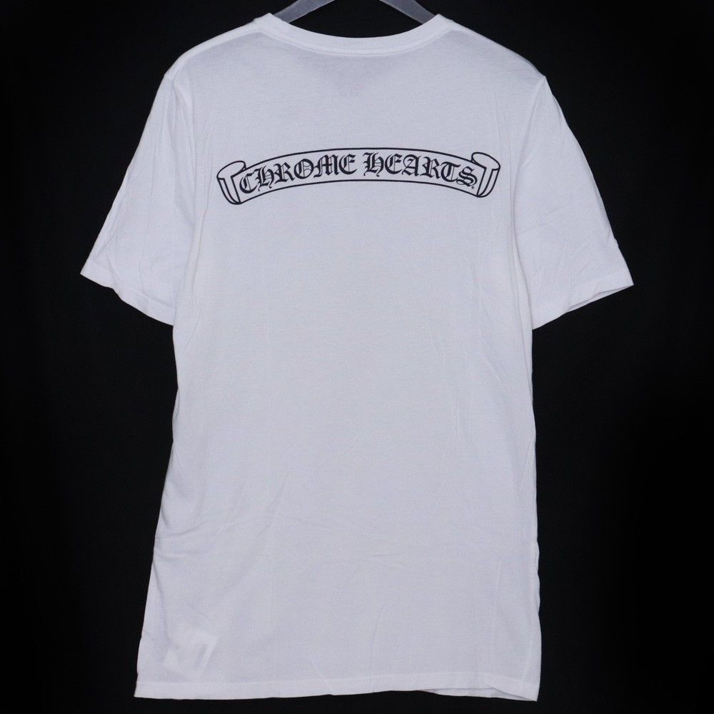 CHROME HEARTS オールド スクロールラベル ホースシューポケットT 