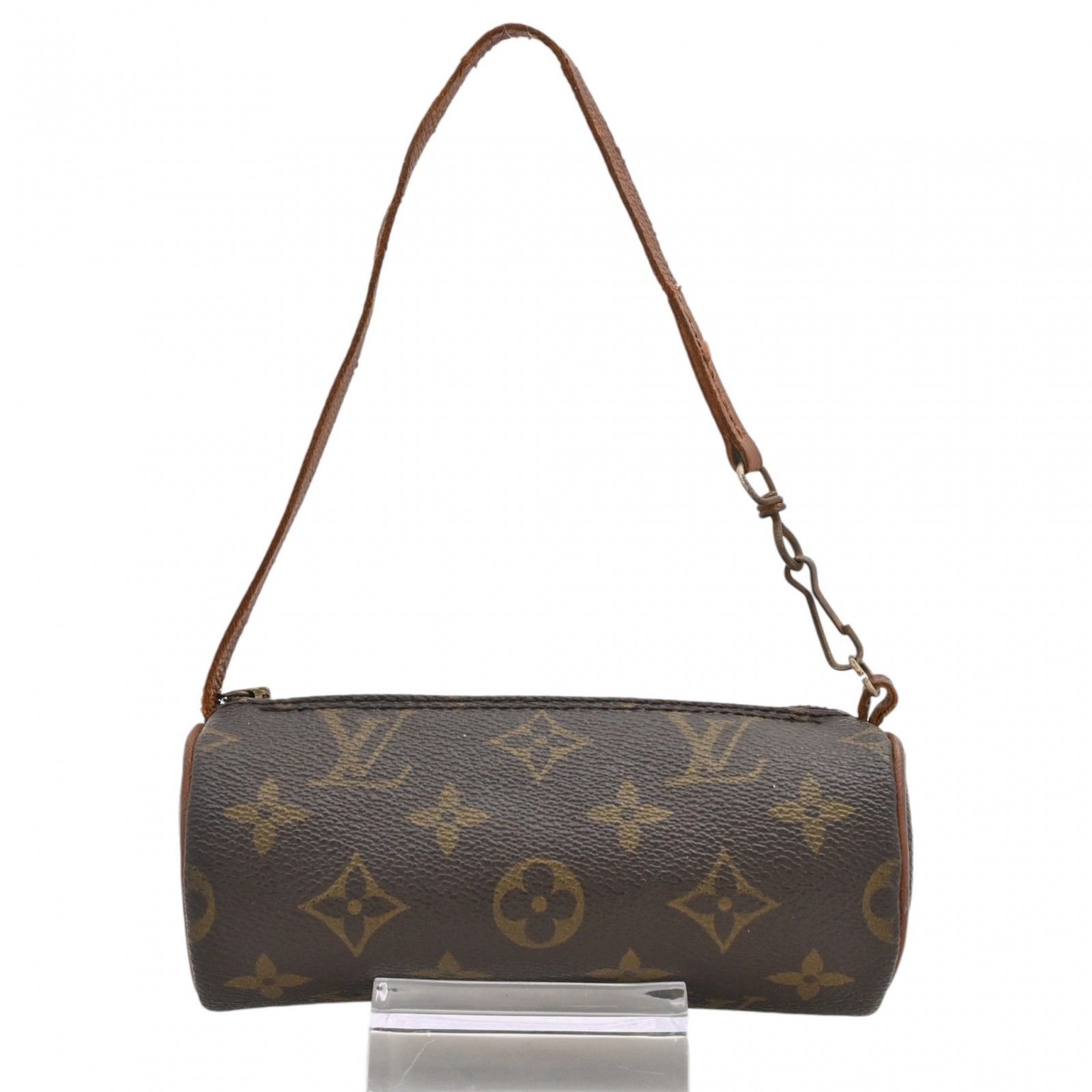 【中古】ルイヴィトン モノグラム パピヨン ミニポーチ Bランク lv2313yy