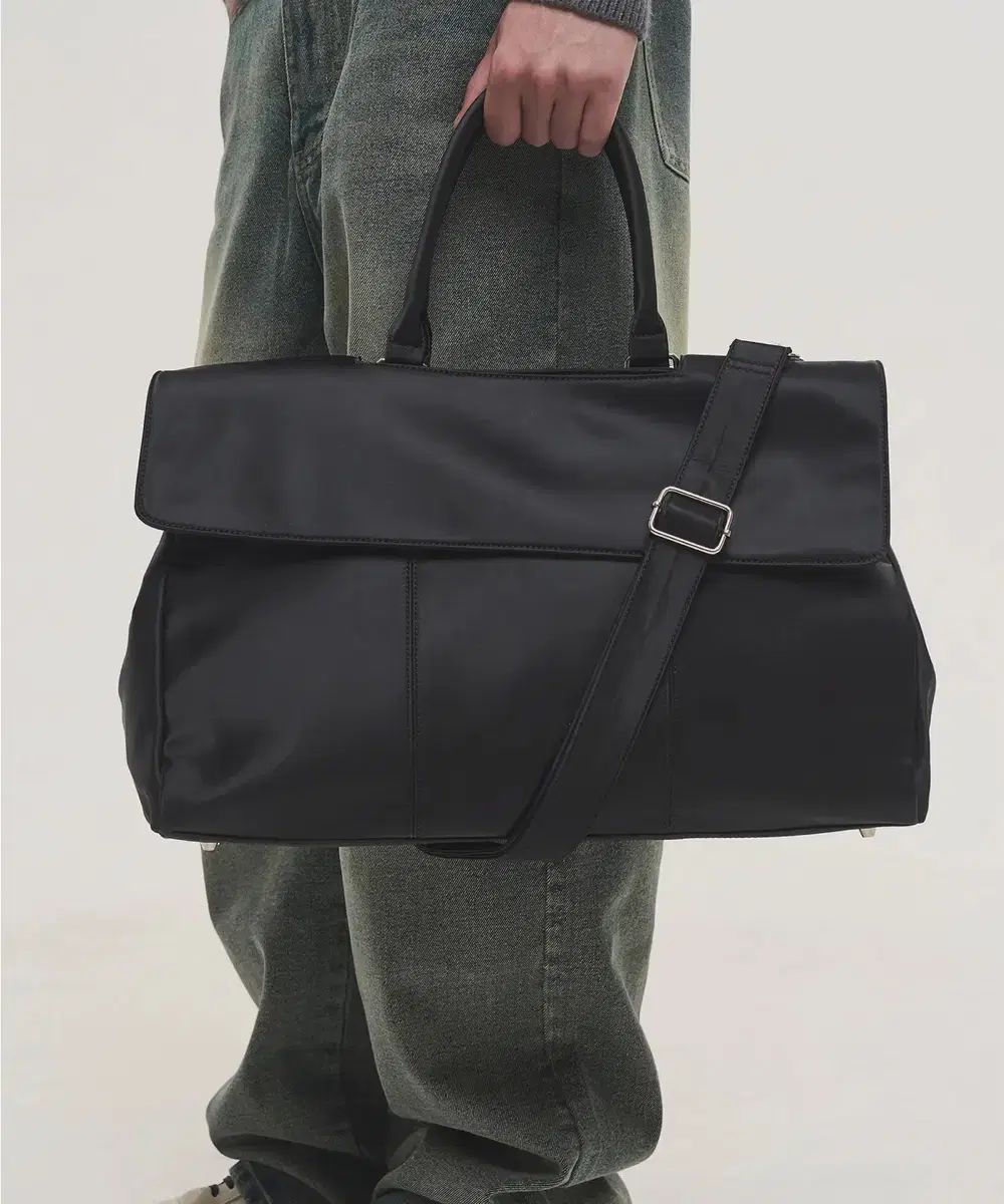 ノイズ ナイロン BIG クロス トートバッグ ブラック