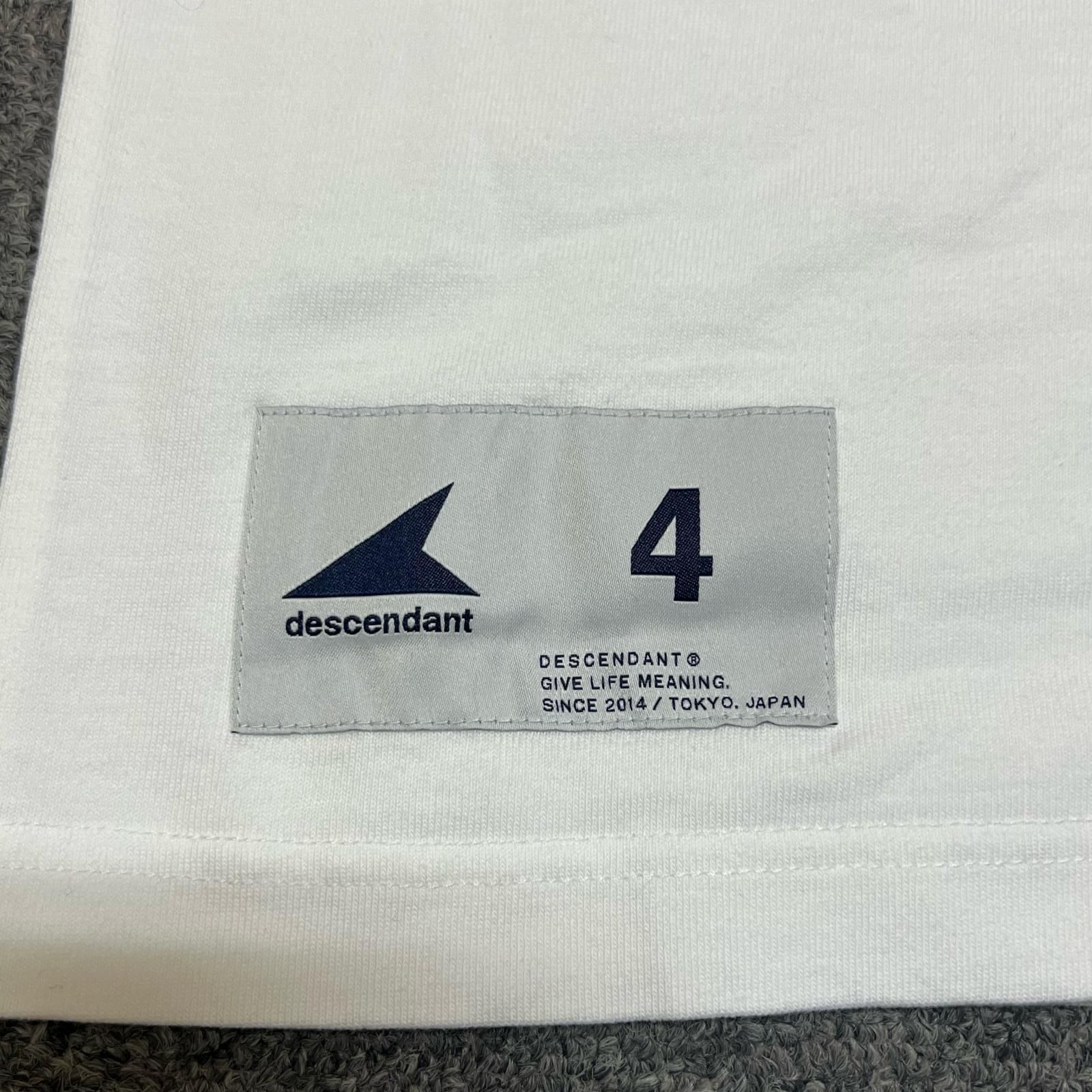 参考上代17600円 未使用 DESCENDANT 25SS ENVIRONMENT ORGANIC COTTON 