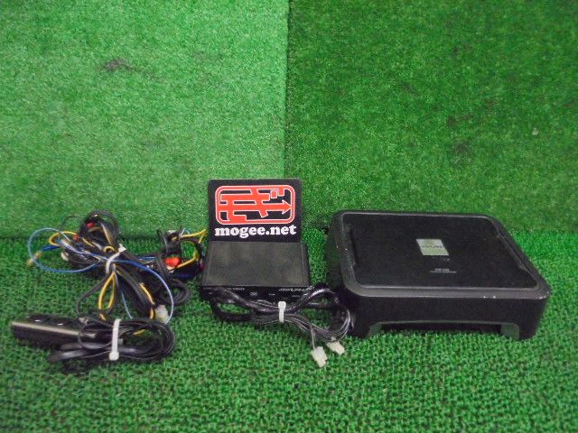 7FV4556 ADS4 日産 エルグランド TE52/TNE52 前期型 HS アーバンクロム にて使用 アルパイン パワード サブウーハー