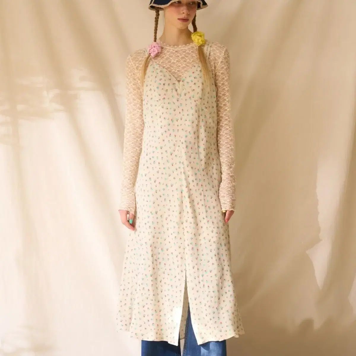 ローブローブ(LOVLOV) スリップワンピース 55-66 新品