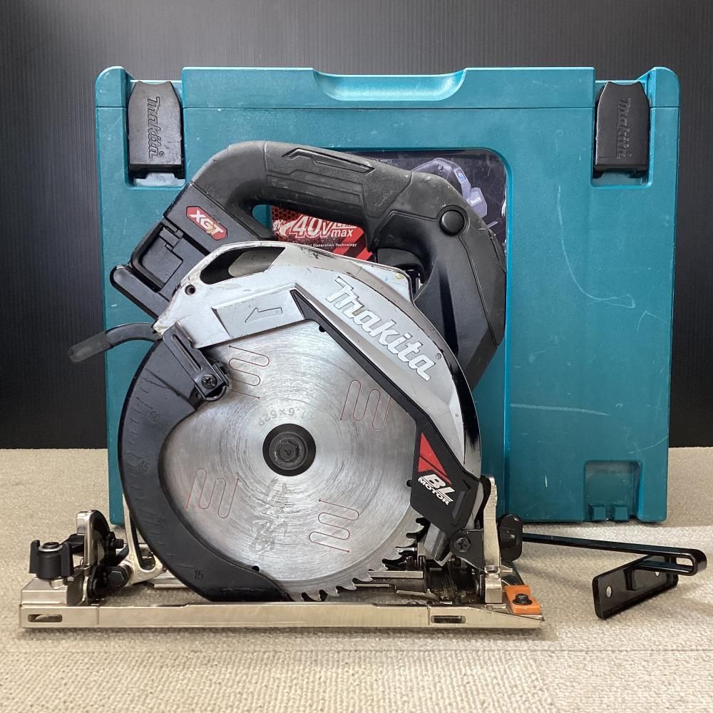 【中古】makita/マキタ HS001GZB 40V充電式マルノコ165㎜(ケース付)【203】