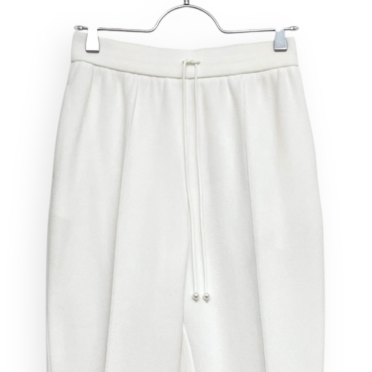 Rene ルネ パール テーパード イージーパンツ ホワイト Size34 - メルカリ