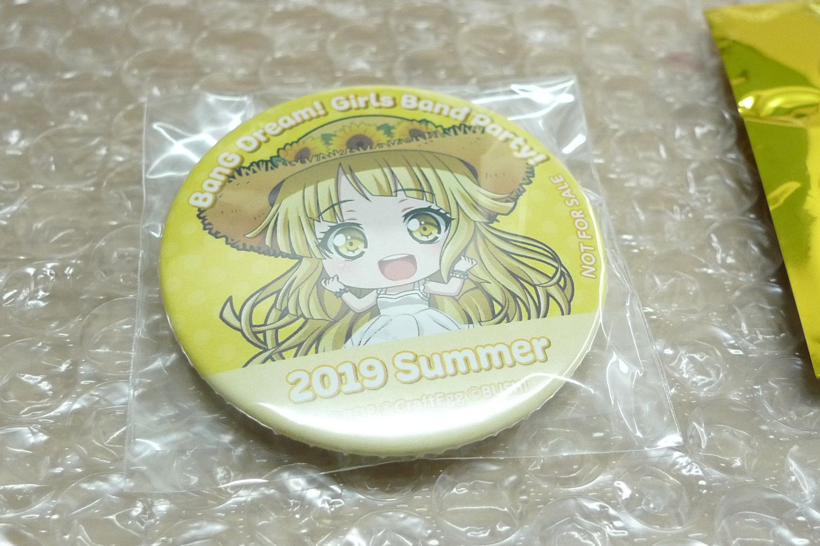 バンドリ 弦巻こころ 缶バッジ 2019 管理g0525 - メルカリ