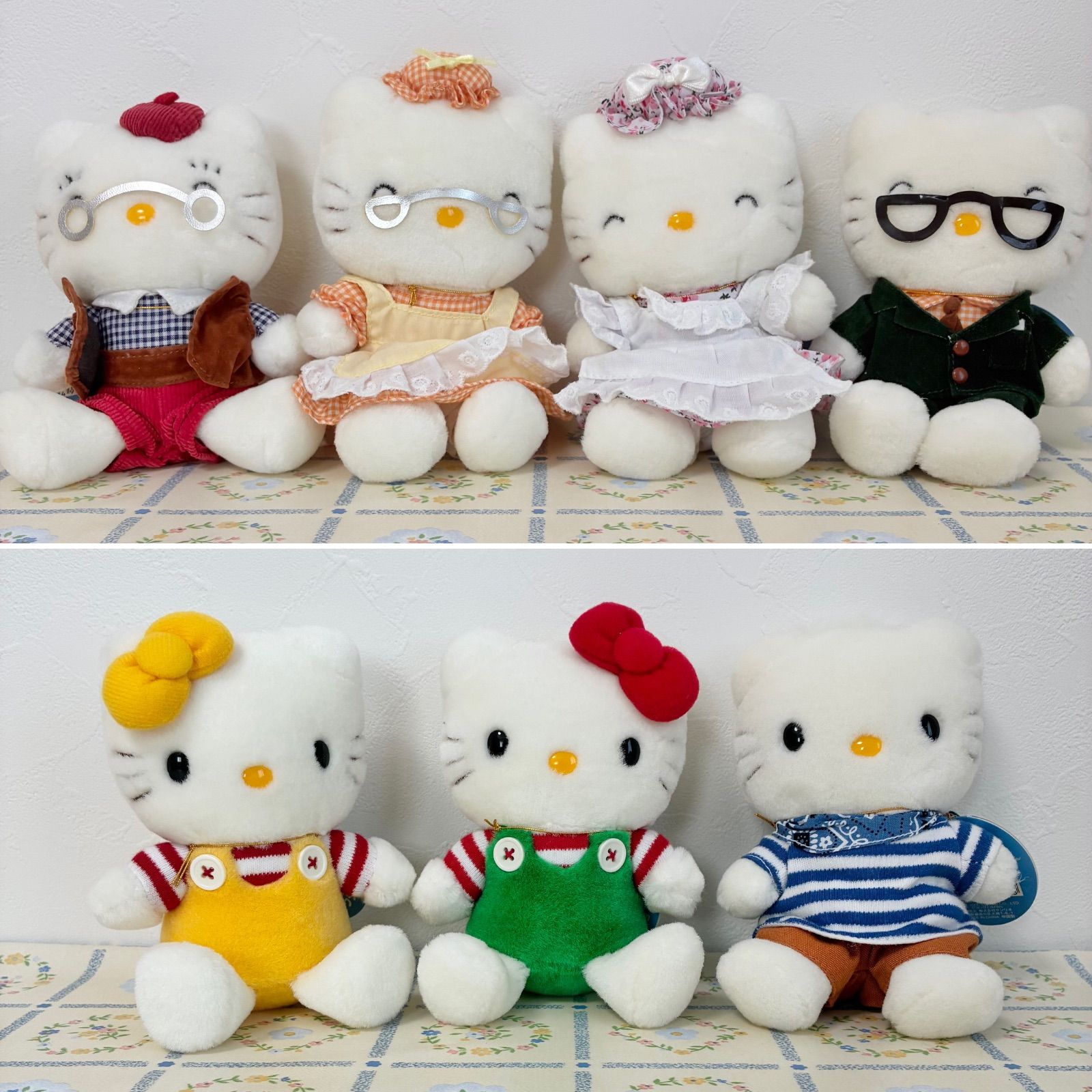 サンリオキャラクターコレクション100 ホワイト一家＆ダニエル 計7体 