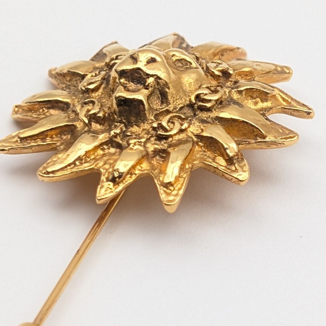 ✨️美品✨️ シャネル ライオン ヴィンテージ ブローチ レディース ゴールド 美品 シャネル ピンブローチ ライオン ゴールド 初期ヴィンテージ