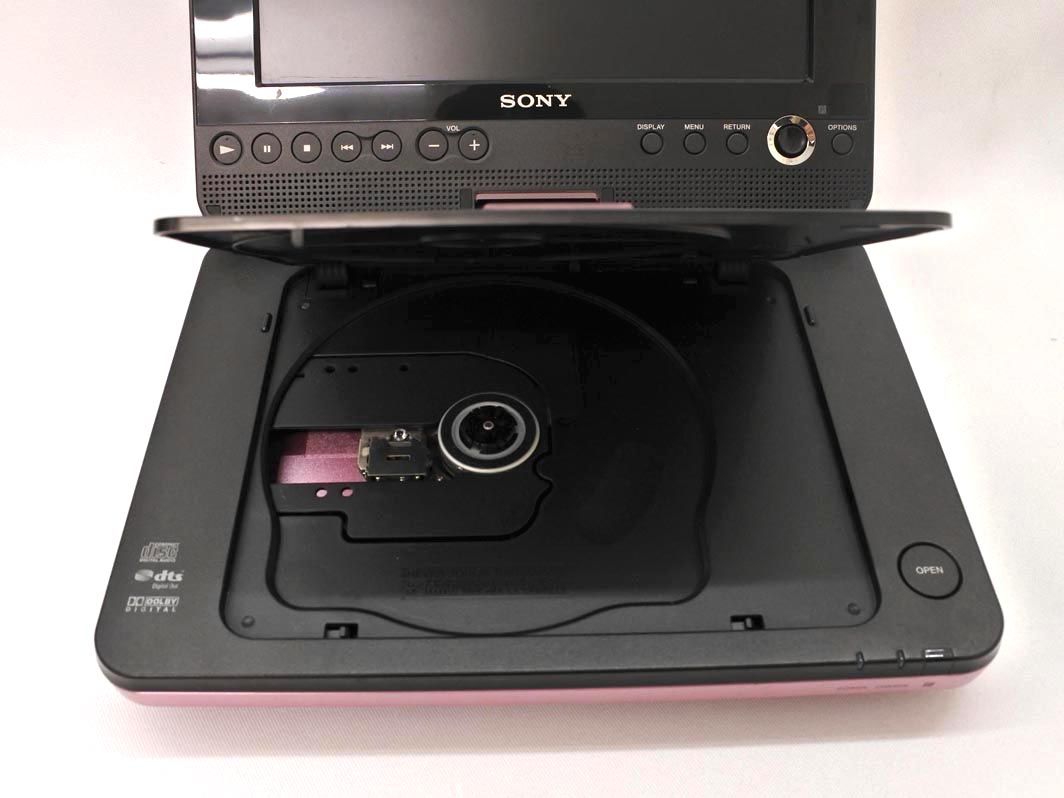 SONY ソニー ポータブル DVDプレーヤー 2008年製 DVD-Video DVD-R/RW