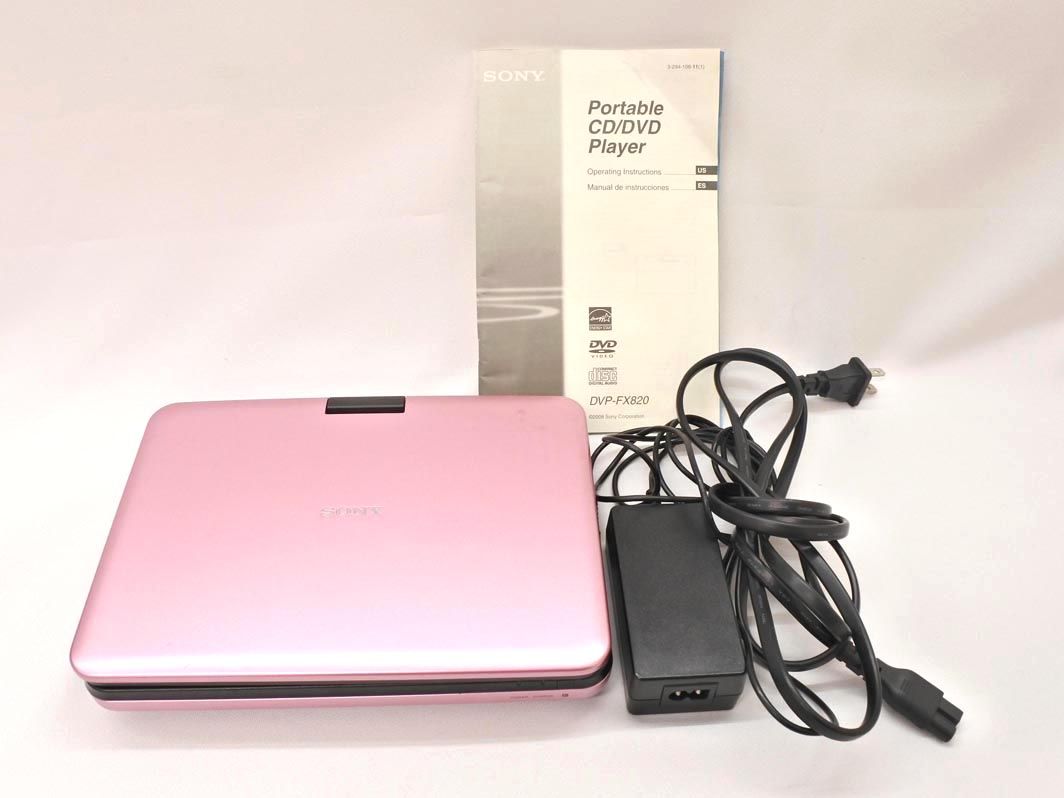 SONY ソニー ポータブル DVDプレーヤー 2008年製 DVD-Video DVD-R/RW
