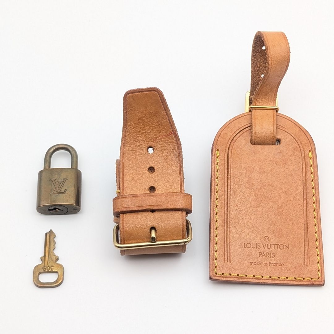 美品 ルイヴィトン ボストンバッグ付属品3点セット カデナ パドロック