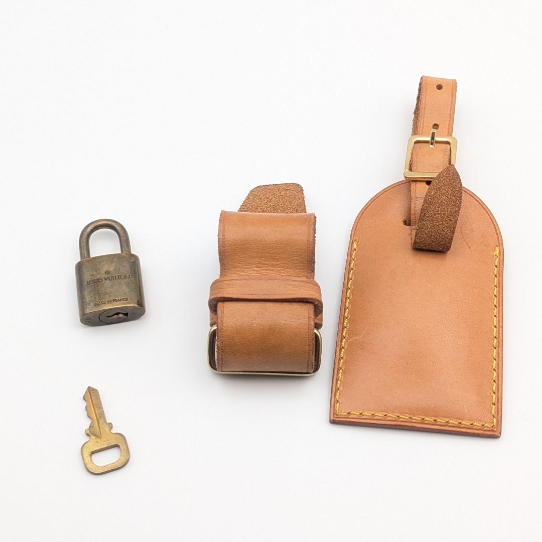 美品 ルイヴィトン ボストンバッグ付属品3点セット カデナ パドロック