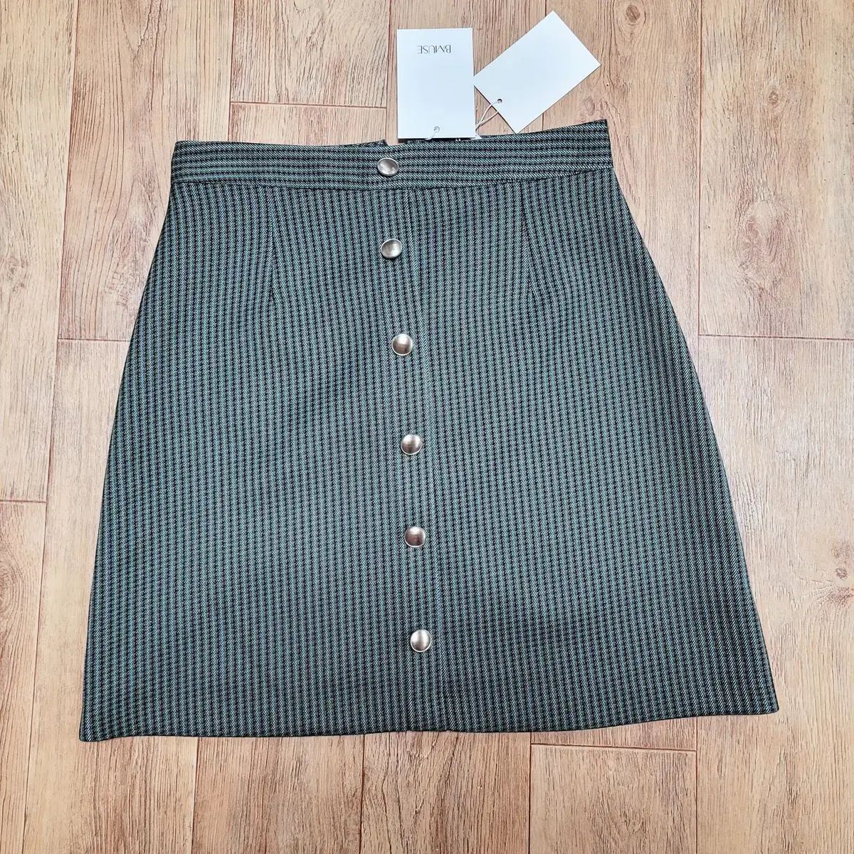 ビミュウ(B MUSE)ベヌエット ブルー セント スカート 55 新品