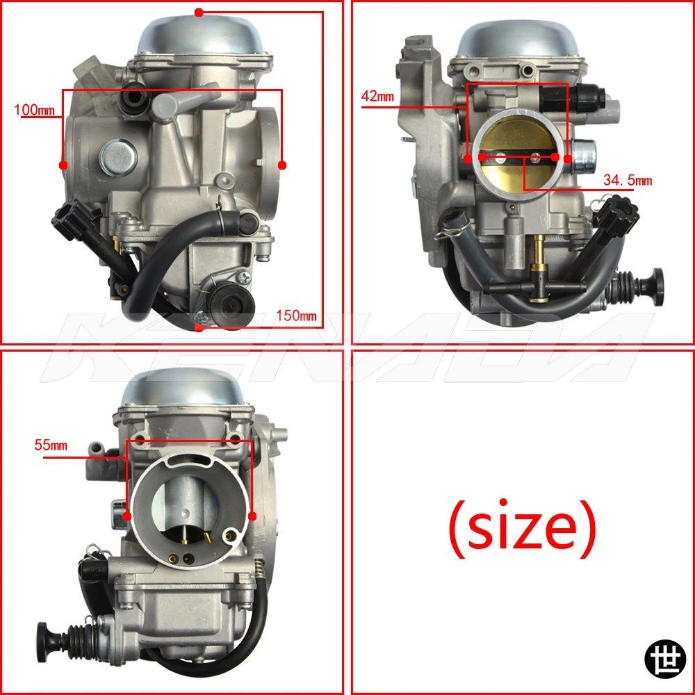 BAYOU 400 KLF400 KLF 400 1993-1999 用キャブレター BAYOU 400 KLF400 KLF 400 1993-1999 用キャブレター