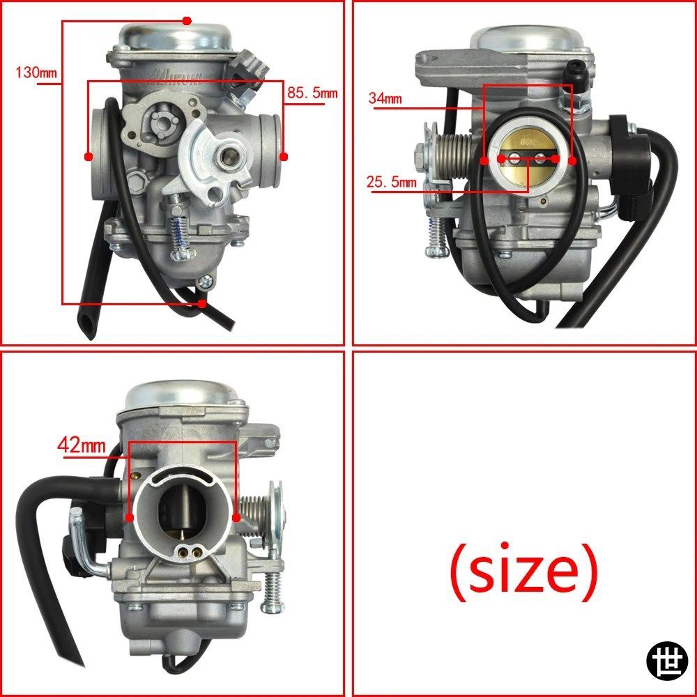 YTX125 YBR125 SS125 TVS150 HLX150 キャブレター