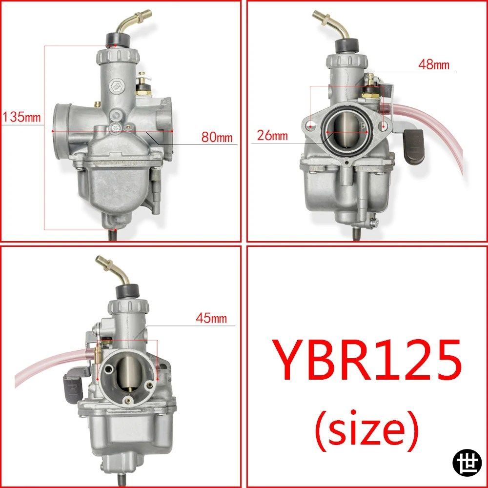 YBR125 XTZ125 XTZ 125 YBR 125 125CC EURO I II III 用オートバイキャブレター