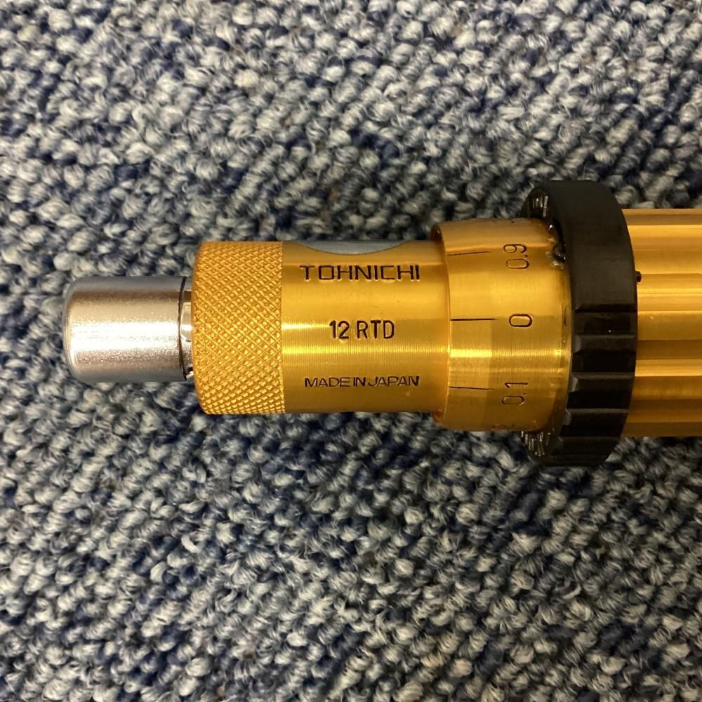 【中古】TOHNICHI/東日 TDS-12 12RTD トルクドライバーセット ※精度不明 【201】