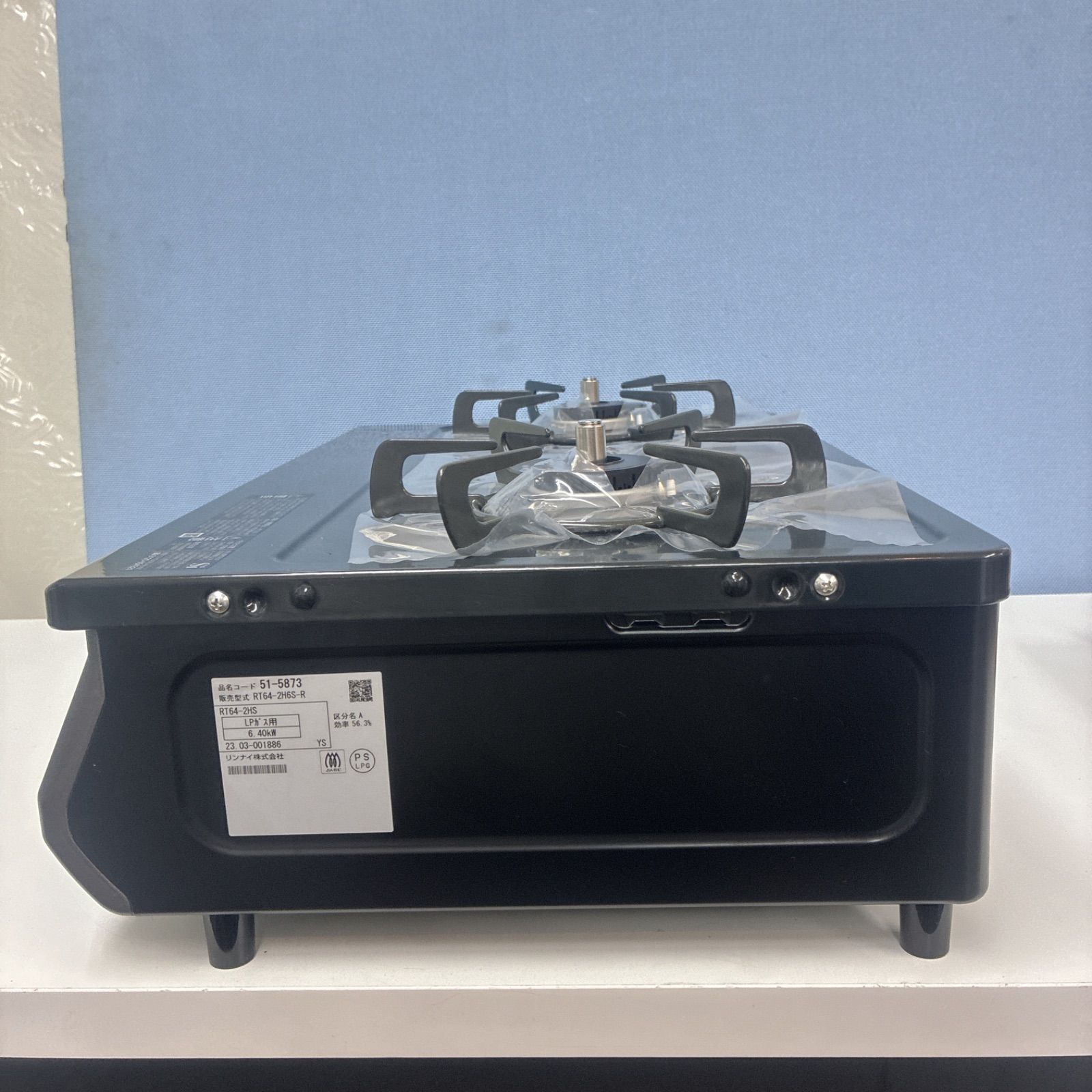 S743 ⭐ ほぼ未使用品 Rinnai ❘ リンナイ LPガスコンロ ワンピース 