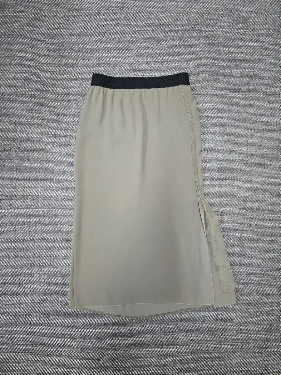 ハンサム ランバン LANVIN ロング丈スカート 밴딩スカート