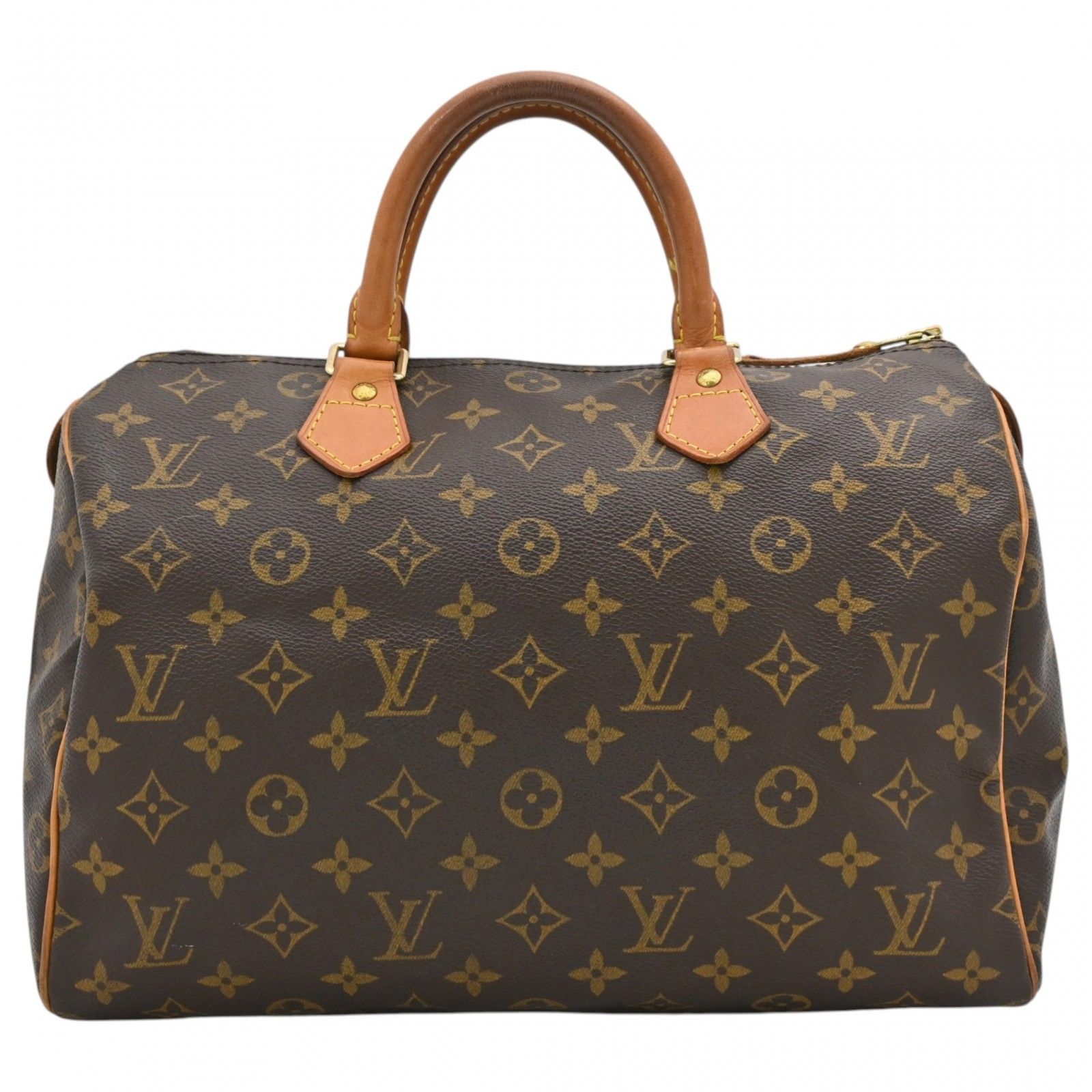 【中古】ルイヴィトン モノグラム スピーディ30 ボストンバッグ Bランク lv2470ff